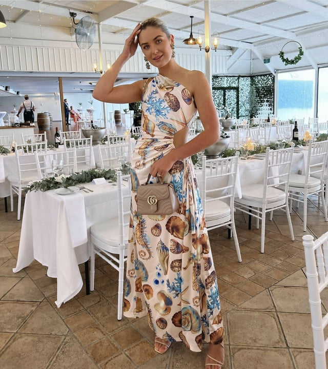 SONYA MODA - Sonya Moda Nour Seashell Maxi Dress