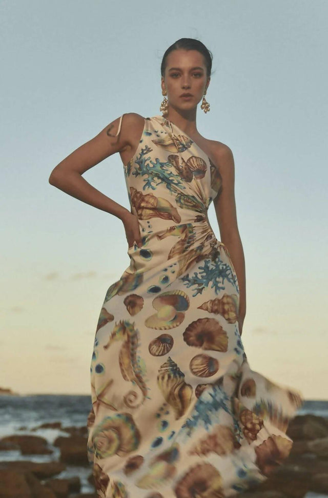 SONYA MODA - Sonya Moda Nour Seashell Maxi Dress