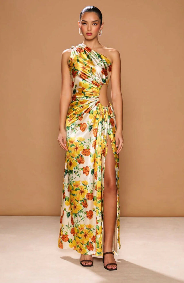 Sonya Moda Nour Yarden Floral Maxi Dress in Size 8 10 - Dresses