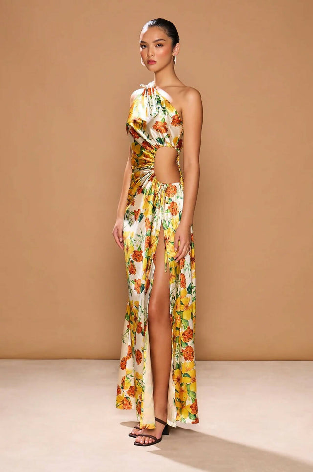Sonya Moda Nour Yarden Floral Maxi Dress in Size 8 10 - Dresses