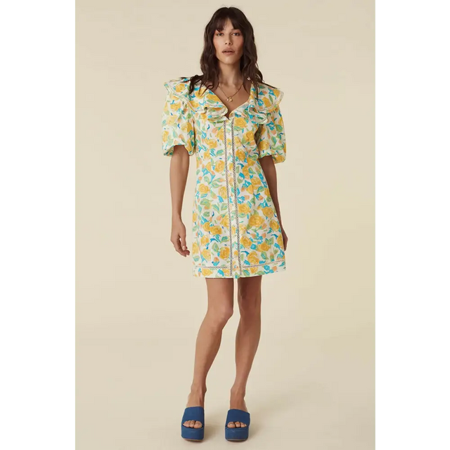 Spell Islamorada Cocktail Dress Meadow Size 6 - 6 / Print - Dresses