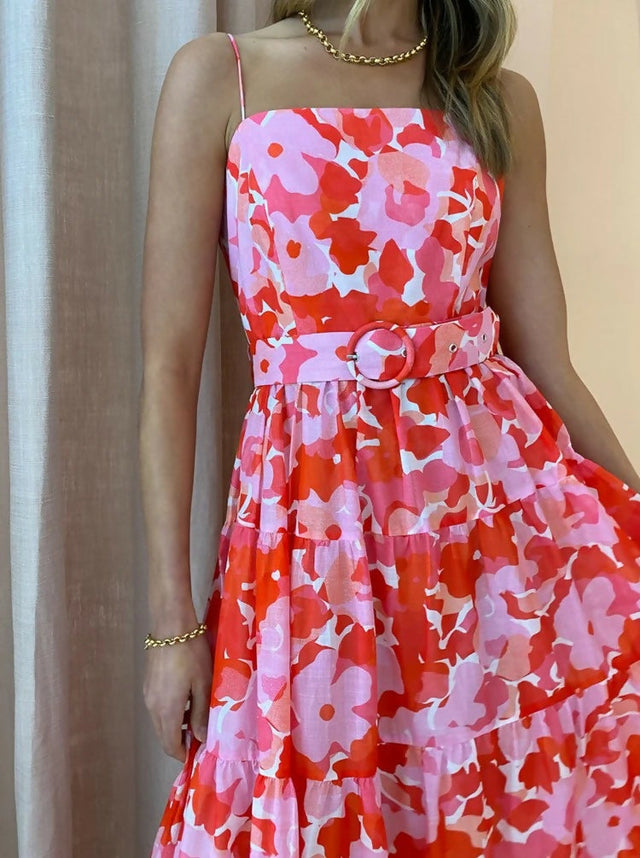 Steele Harper Dress in Camellia - 8 / Multi - Dresses