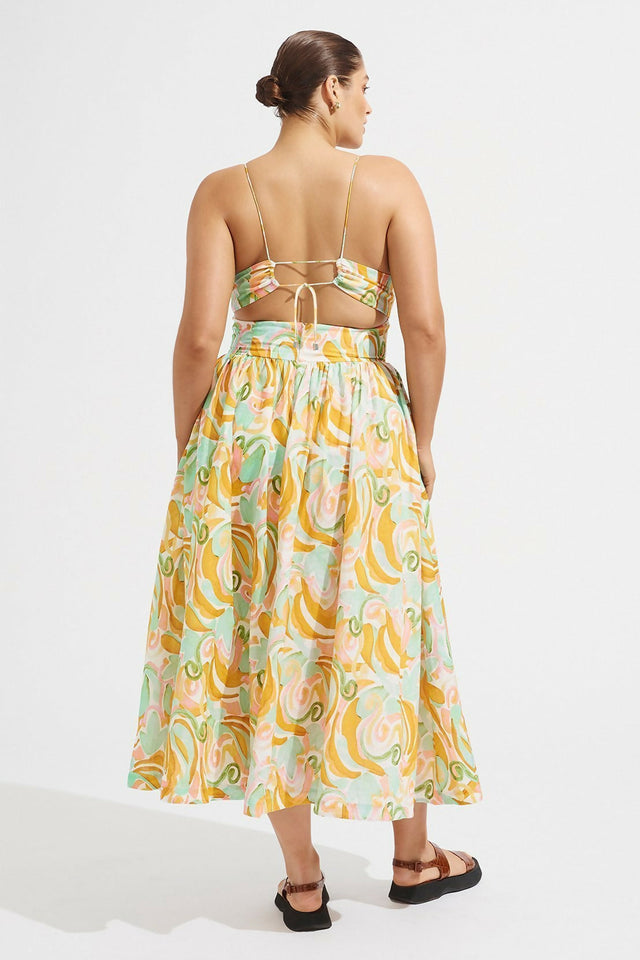 Steele Jasmine Allegro Midi Dress Size 8 10 & 12 - Dresses