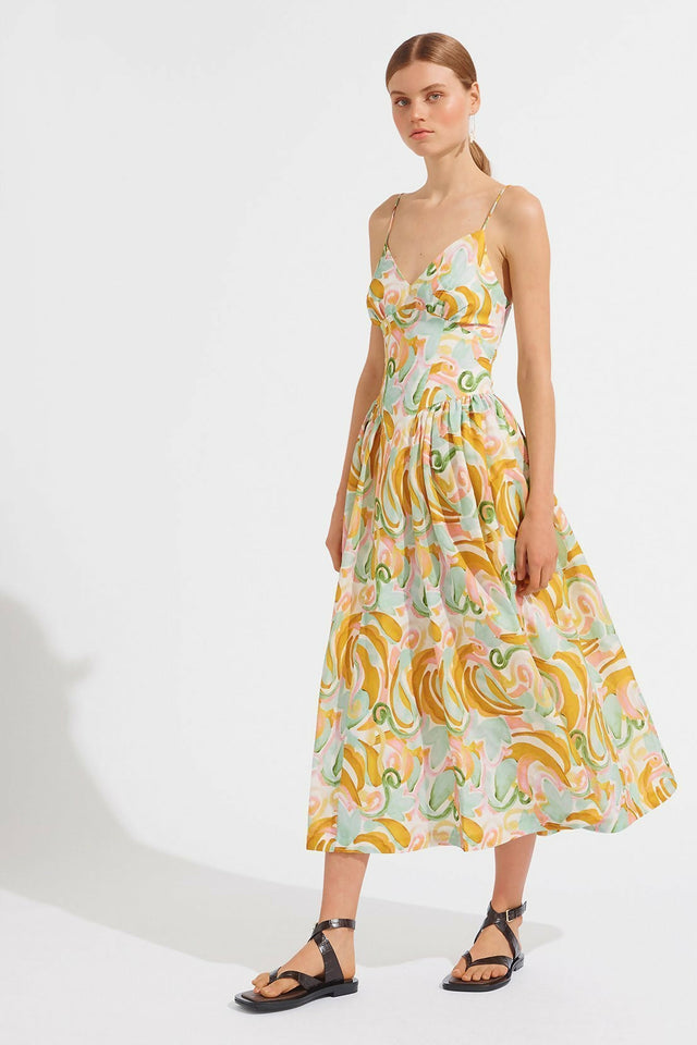 Steele Jasmine Allegro Midi Dress Size 8 10 & 12 - Dresses