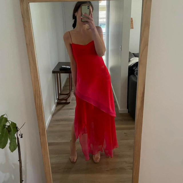 Studio Baker Vintage Ombre Gown - 8 / Multi - Dresses
