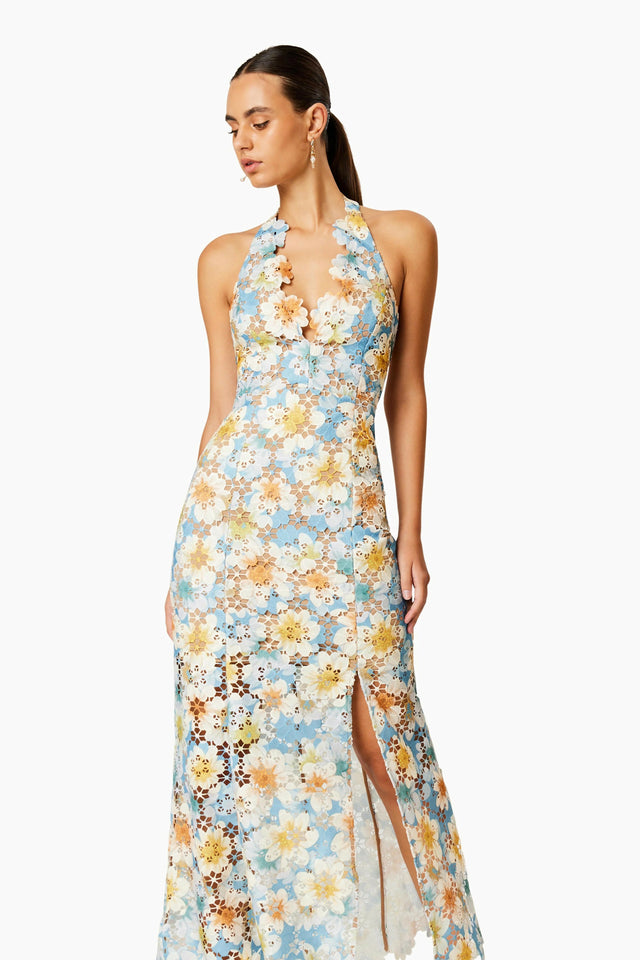 Elliatt Nesting Floral Lace Maxi Dress