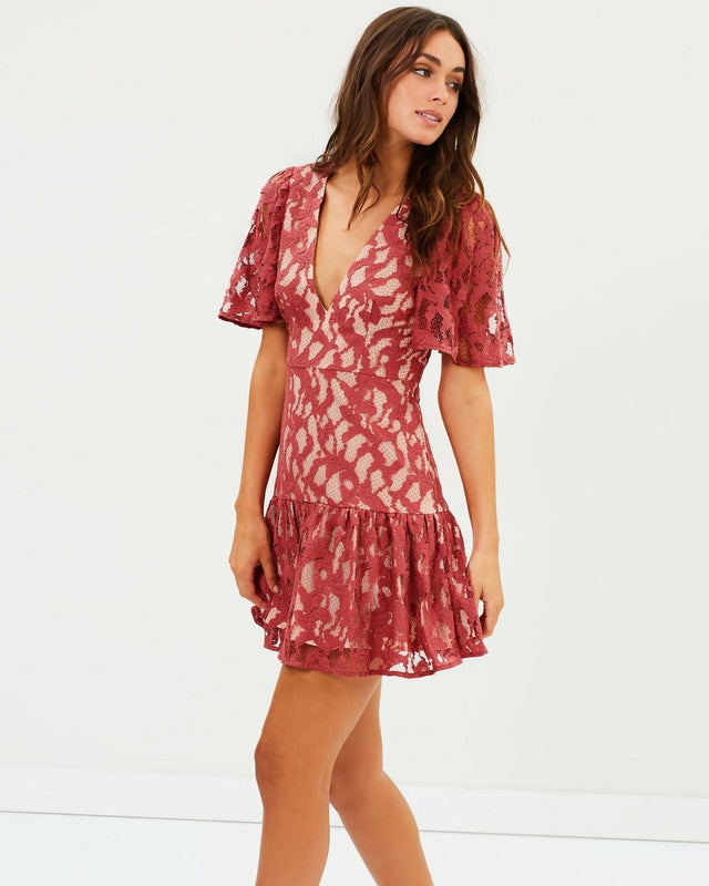 Talulah Immediacy Mini Dress Pink Size 10 - 10 / Pink - Dresses