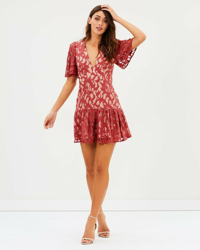 Talulah Immediacy Mini Dress Pink Size 10 - 10 / Pink - Dresses