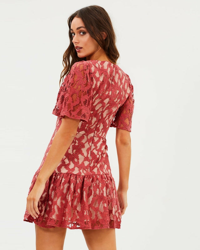 Talulah Immediacy Mini Dress Pink Size 10 - 10 / Pink - Dresses