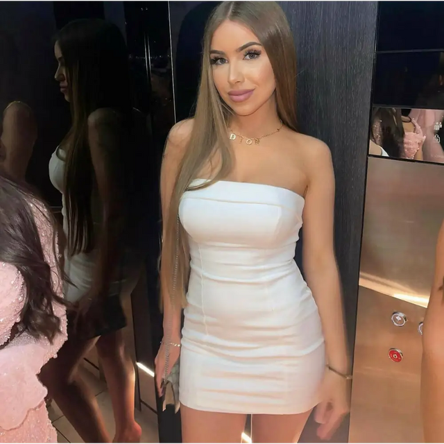 Thats So Fetch ‘Cypress’ Mini - 6 / White - Dresses