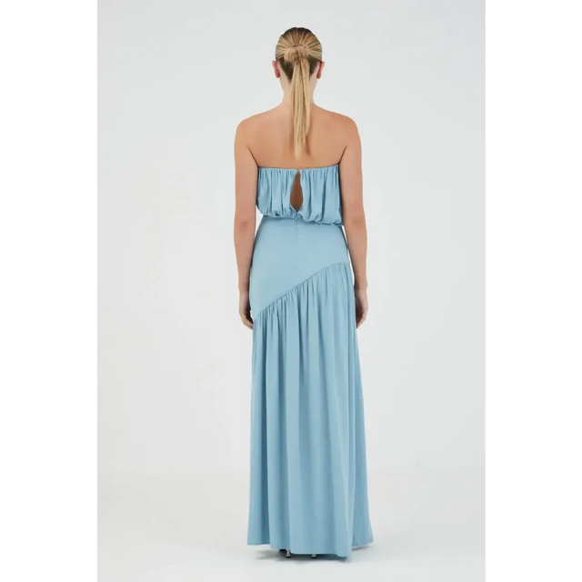 Third Form Seraphic Strapless Maxi Dress Aquatic - Dresses