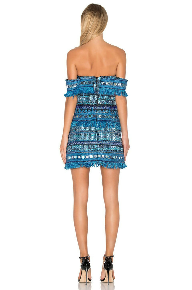Thurley Matador Dress - 8 / Blue - Dresses