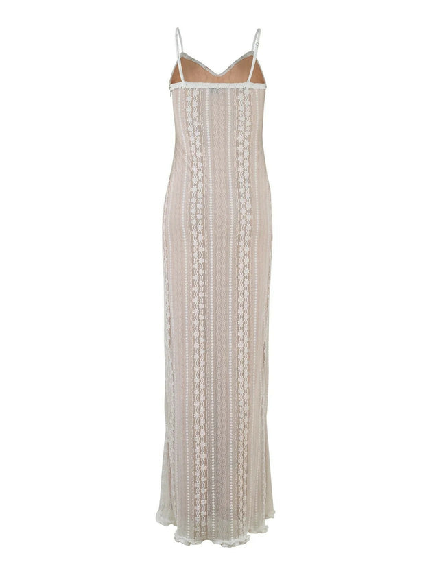 Tiger Mist Sopha 2 Piece Maxi Dress - 8 / White - Dresses