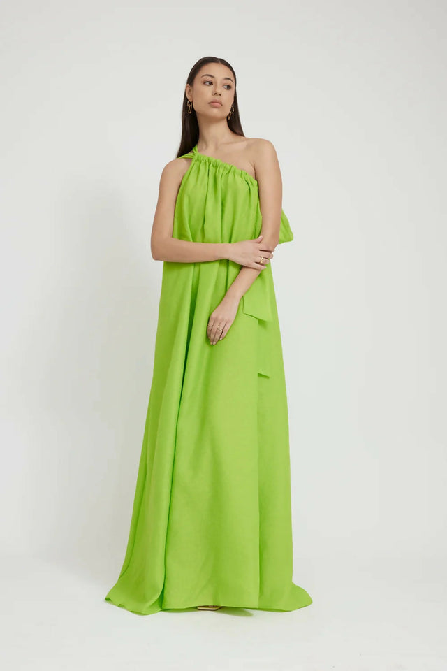Tojha Lola Maxi Dress in Green - 8 / Green - Dresses