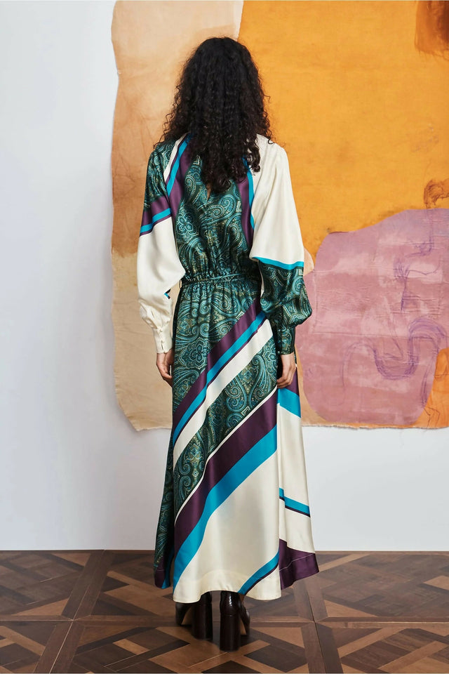 Alemais Joni Silk Midi Dress