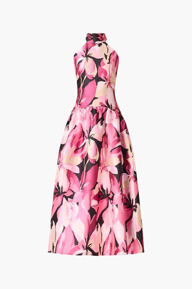 Elliatt Lumiflora Halter Gown
