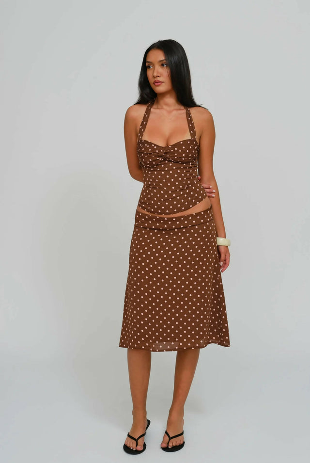 I am Delilah Saskia Corset Top and Matching Skirt