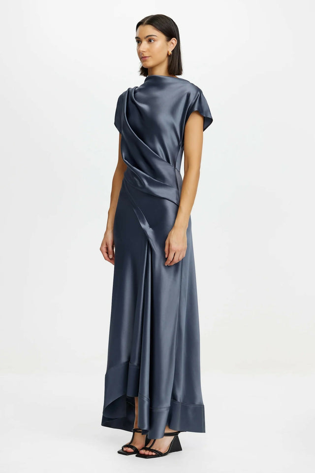 Acler Glatton Maxi Dress - Slate