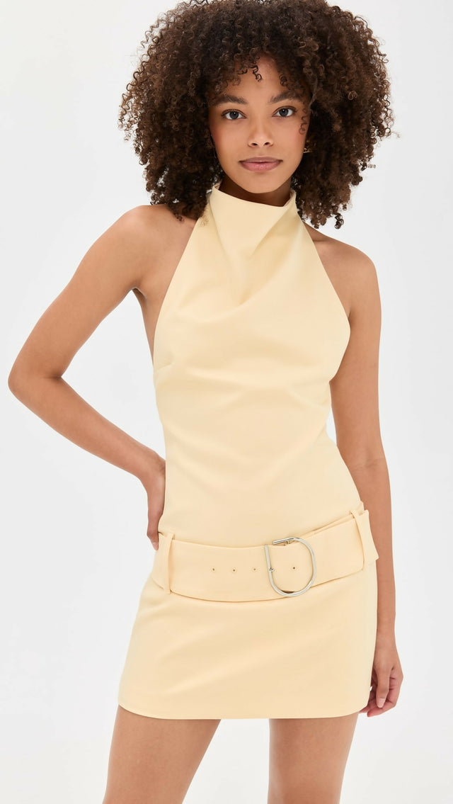 SIR Sabina Belted Mini Dress