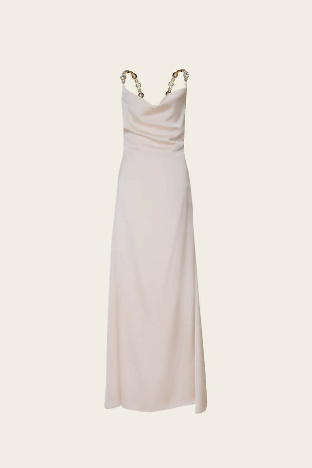 Vanina Kirsten Clochette Gown Ivory - 8 / White - Dresses