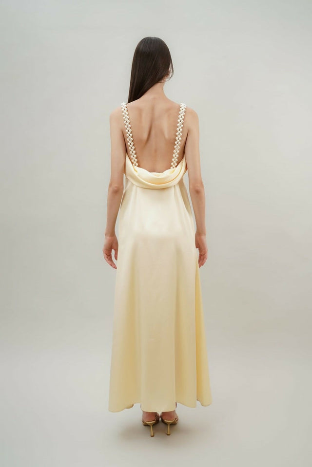 Vanina Kirsten Gown/Maxi Dress - 8 / Yellow - Dresses