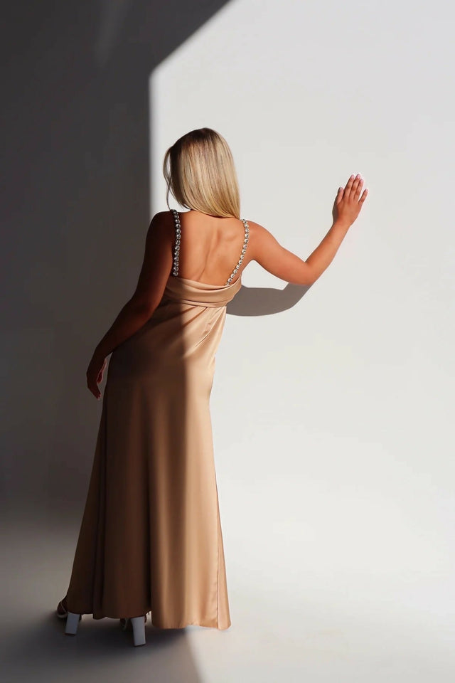 Vanina Kirsten Gown Rose Gold - 8 / Rose Gold - Dresses