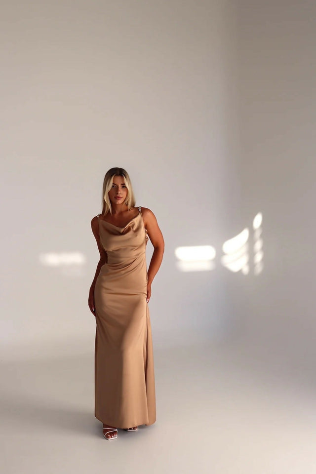 Vanina Kirsten Gown Rose Gold - 8 / Rose Gold - Dresses