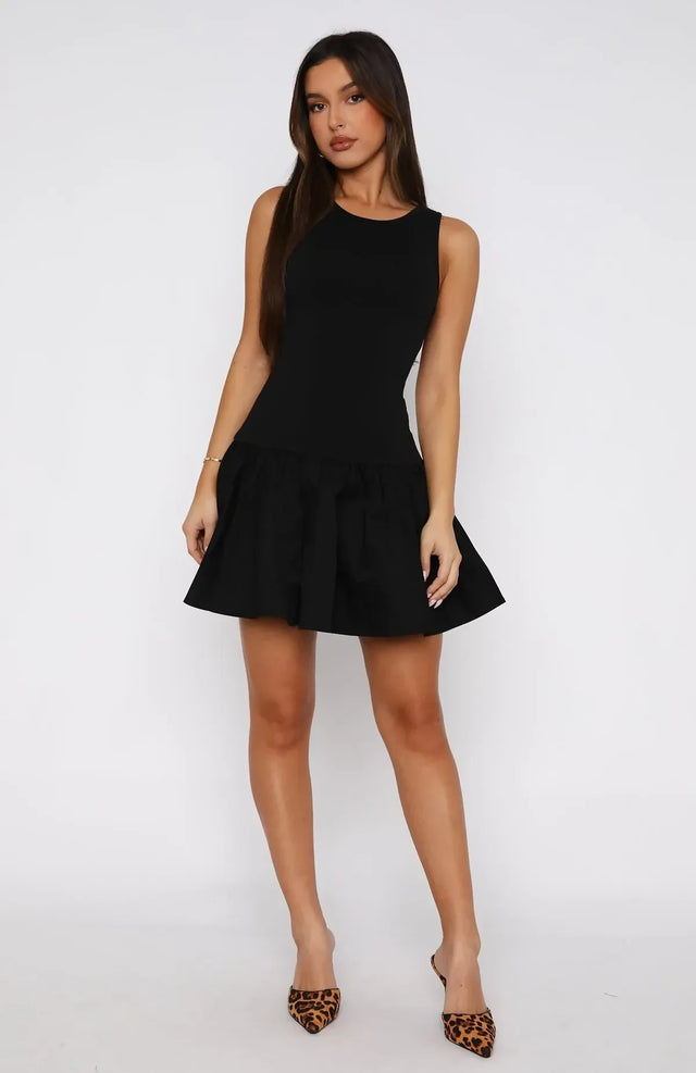 White Fox Bring Them Back To Me Mini - 10 / Black - Dresses