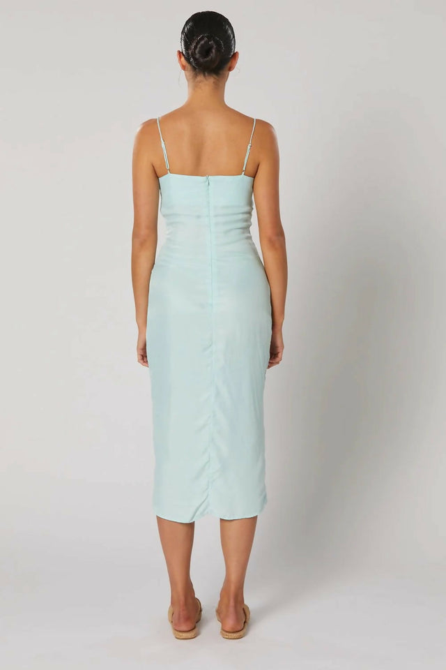 Winona Azure Maxi Dress - 12 / Blue - Dresses