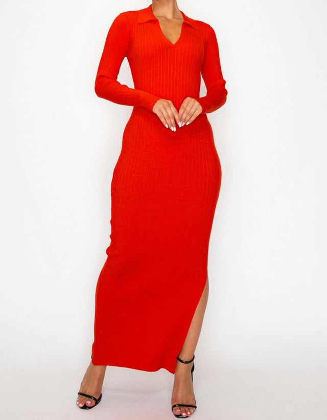 Winona Jasper Knit Midi Dress - Sale - Dresses