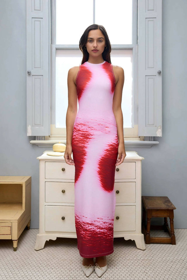 With Harper Lu Racer Dress | Isola Ocean - 8 / Multi - Dresses