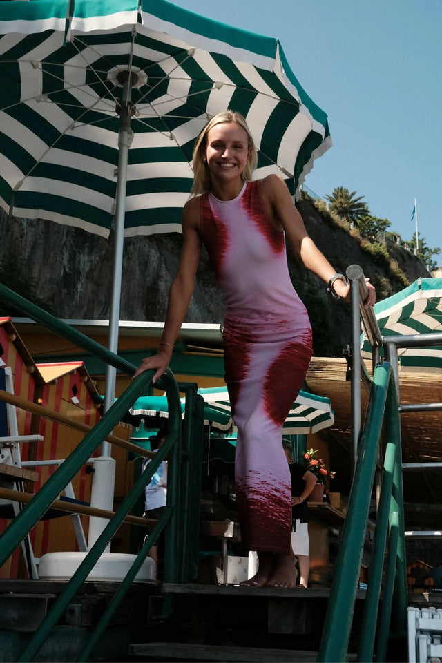 With Harper Lu Racer Dress | Isola Ocean - 8 / Multi - Dresses