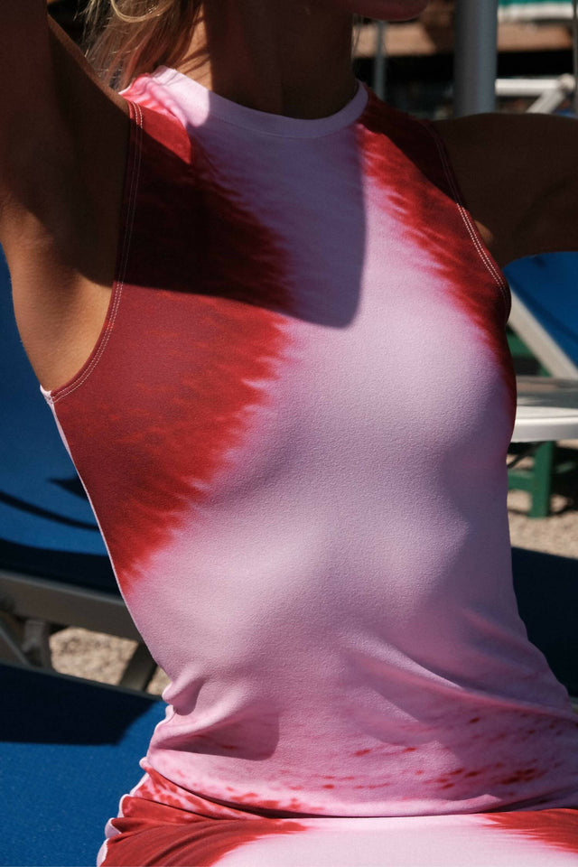 With Harper Lu Racer Dress | Isola Ocean - 8 / Multi - Dresses