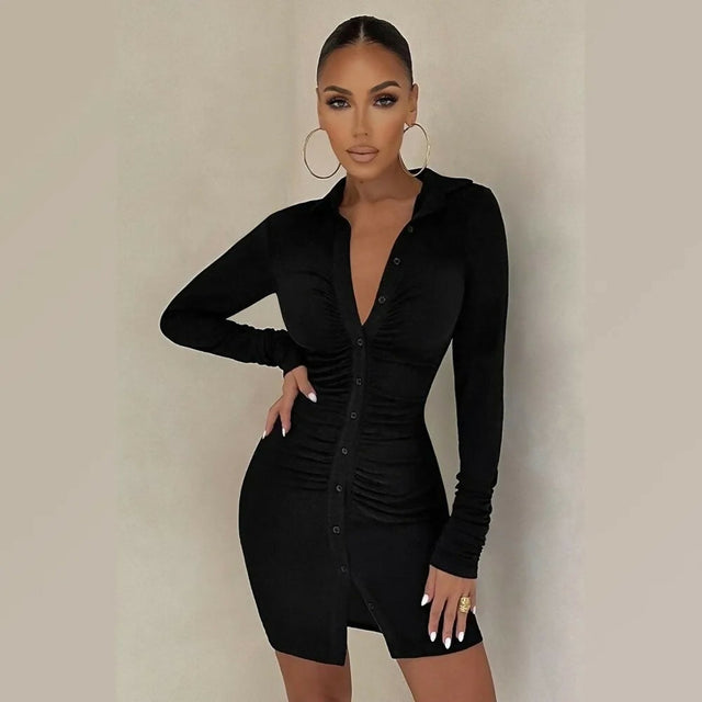 With Jean Andy Mini Black - 6 / Black - Dresses