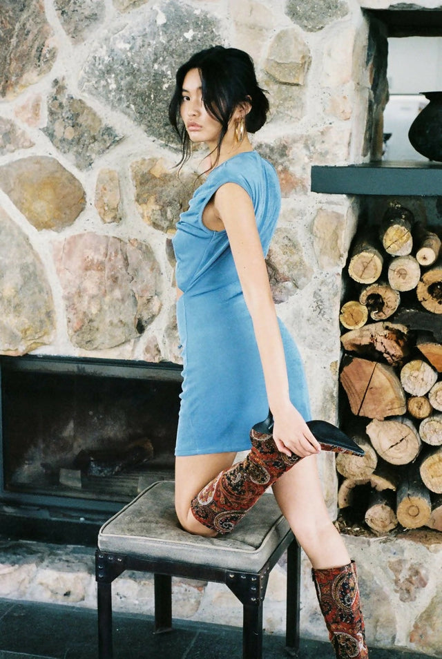 With Jean Roxy Dress - Dresses