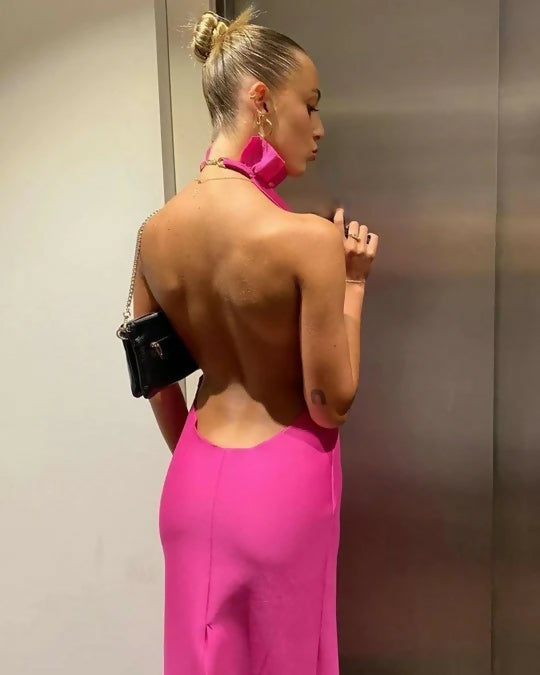 WMIY Alexis Gown - 8 / Pink - Dresses