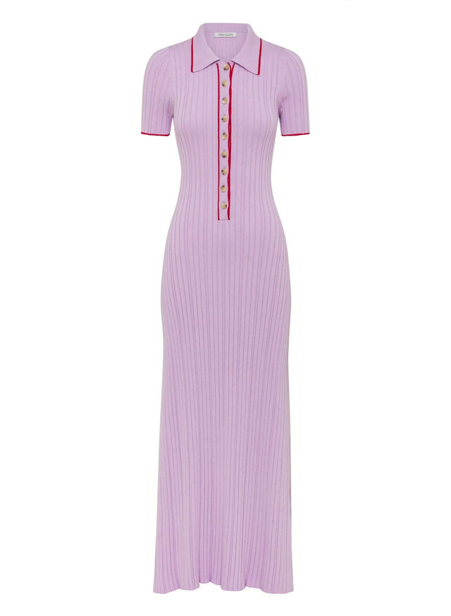 Anna Quan Laurel Penelope Midi Lilac Orchid Dress