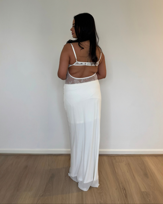 Benni Gabriel Maxi Dress White