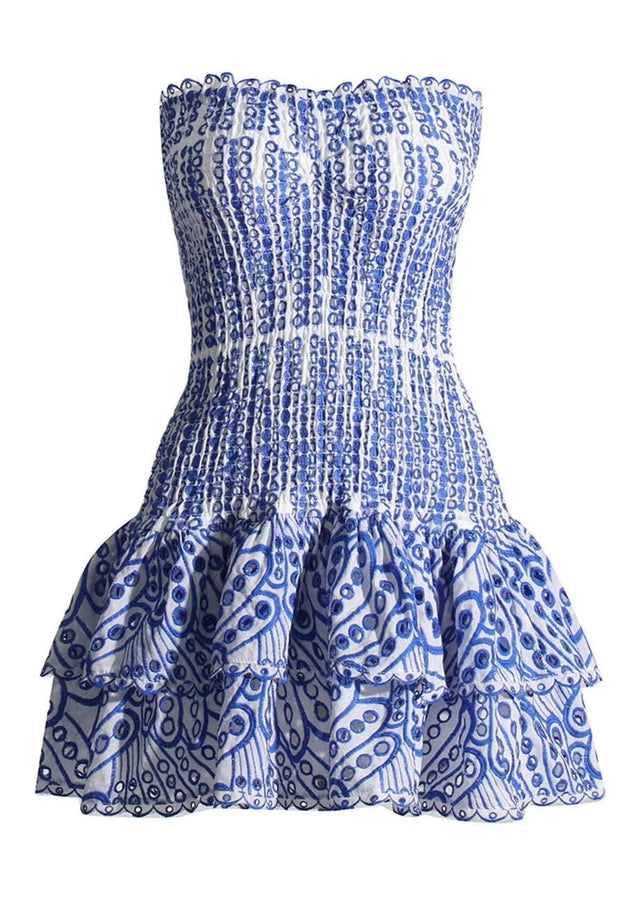 Yojani Boutique Dolce Dress - 8 / Blue - Dresses