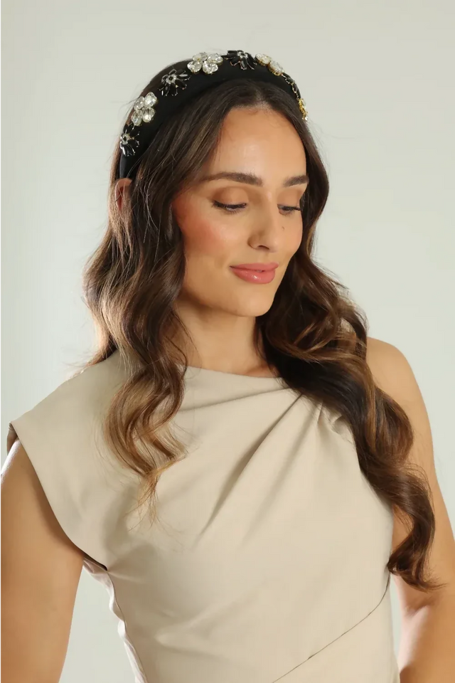 Morgan & Taylor Gianna Headband - Black