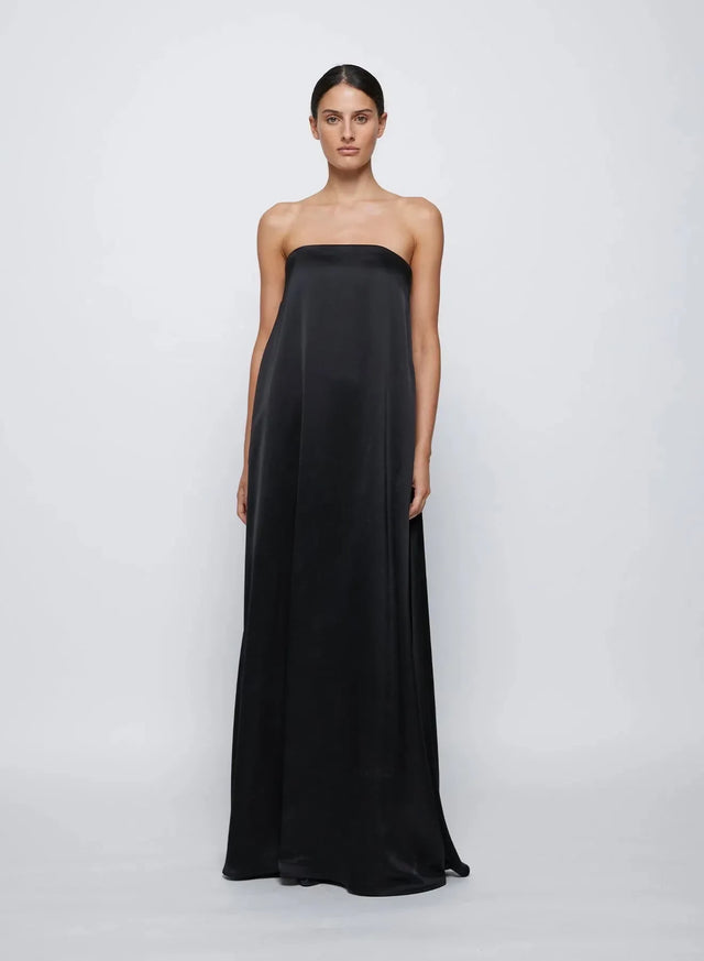Anna Quan Delfina Maxi Dress Black Ink