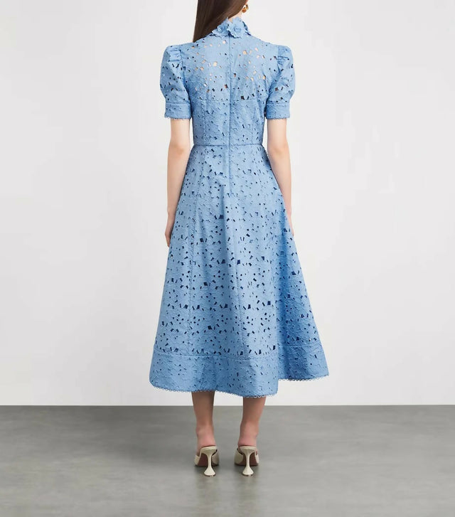 Rebecca Vallance Kitsu Short Sleeve Midi Dress