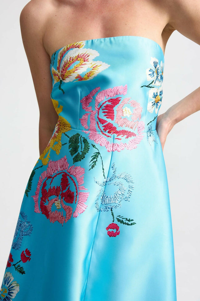 Aston Studio Audrey Gown - Caribbean Bouquet