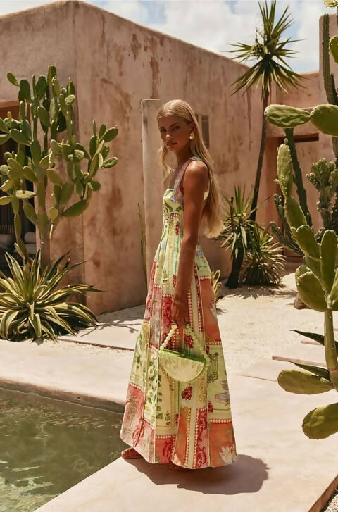 Zaco Anita Dress - El Jardin - 8 / Multi - Dresses