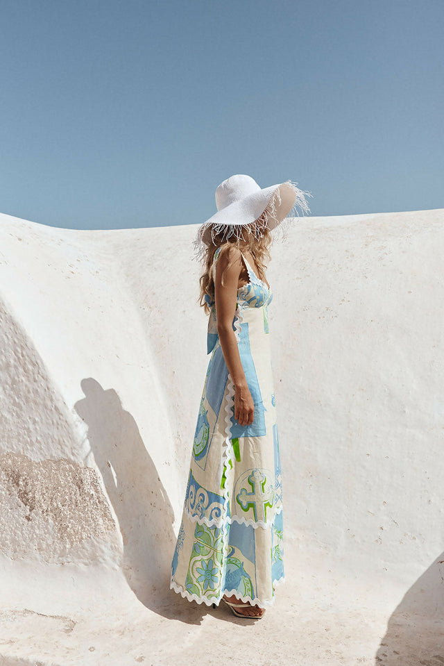 Zaco Deluca Dress - 8 / Print - Dresses