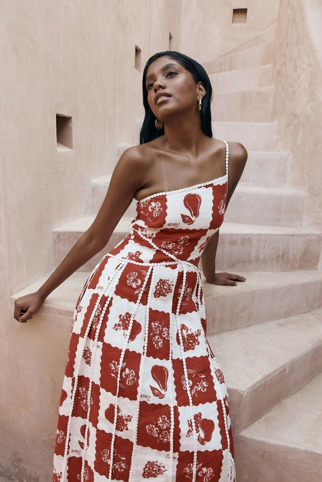 Zaco Kyoho Dress - Pear Blossom - 6 / Multi - Dresses