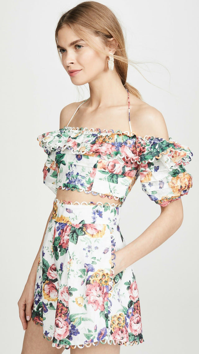 Zimmermann Allila Set - 4 / Floral - Outfit Sets