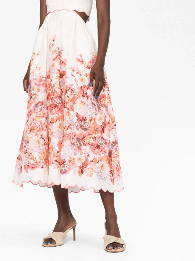 Zimmermann - Zimmermann Devi Scalloped Midi