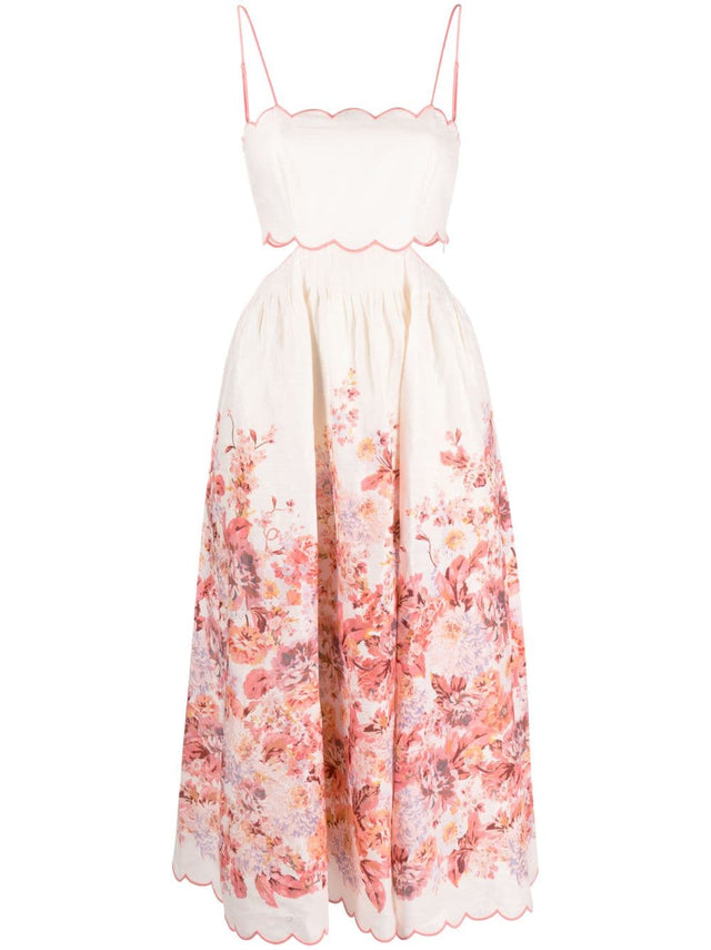 Zimmermann - Zimmermann Devi Scalloped Midi