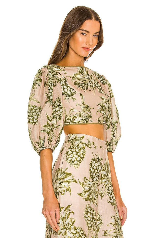 Zimmermann - Zimmermann Empire Bodice and Pant Set